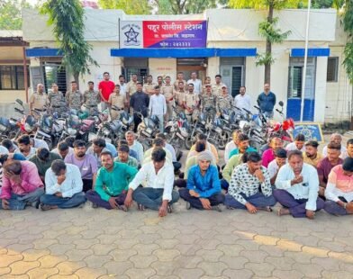 Jamner Police Combing Operation