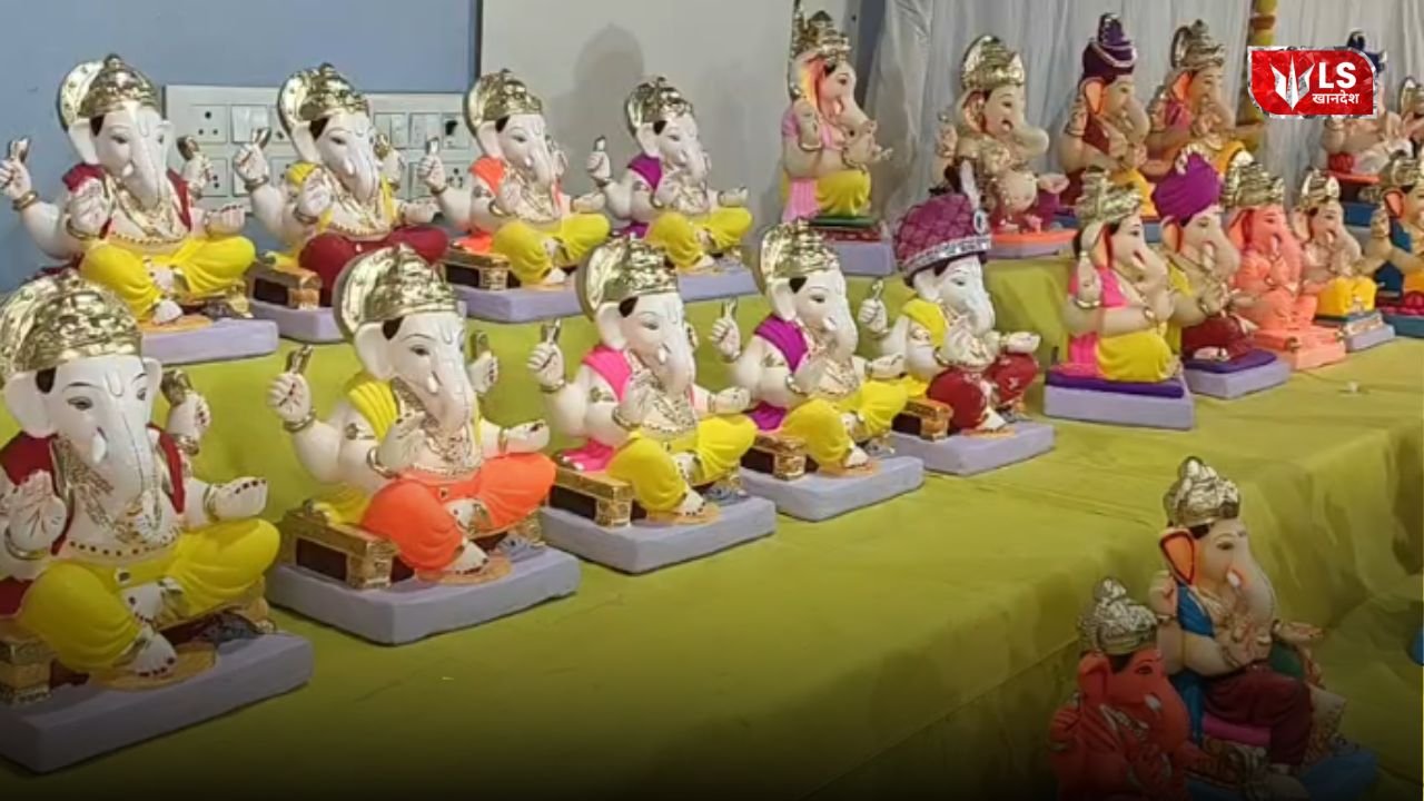 Jalgaon Shadu clay Ganesh Idols